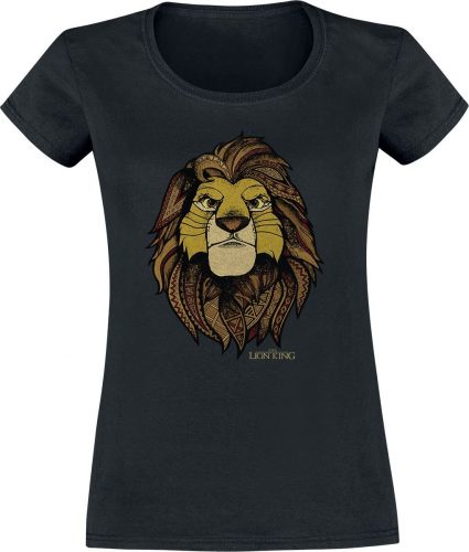The Lion King Afrirca Dámské tričko černá
