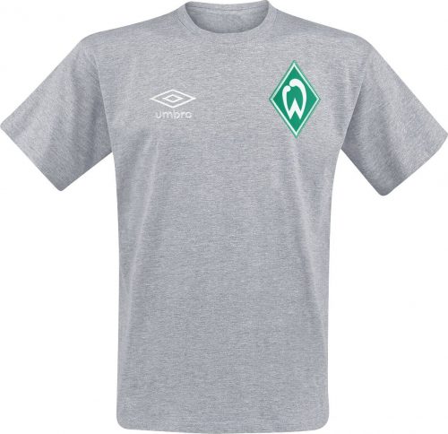 Werder Bremen Tričko Umbro s klasickým výstřihem Tričko šedý vres