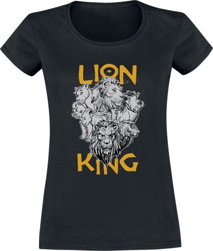 The Lion King Lion King Dámské tričko černá