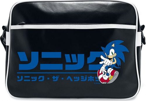 Sonic The Hedgehog Japanese Logo Taška přes rameno standard