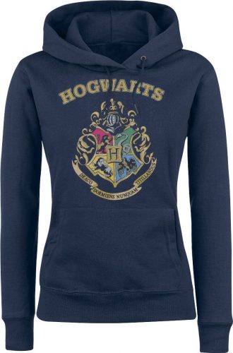 Harry Potter Hogwart's Crest Dámská mikina s kapucí modrá