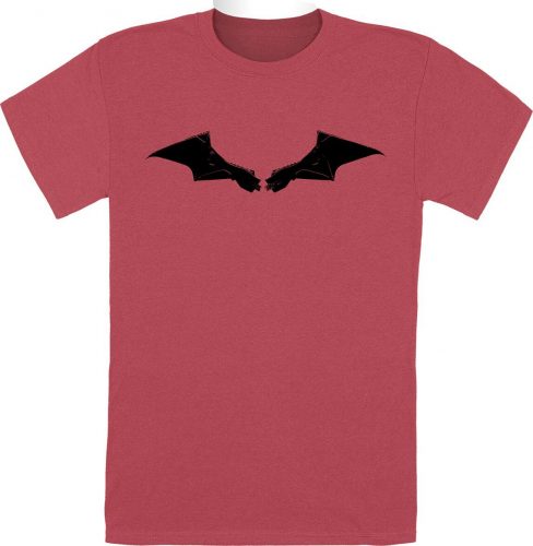 Batman The Batman - Metal Winged Logo Tričko červená