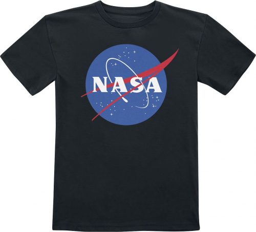NASA Kids - NASA Insignia detské tricko černá