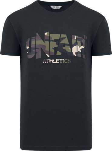Unfair Athletics Classic Label Camo Tričko černá
