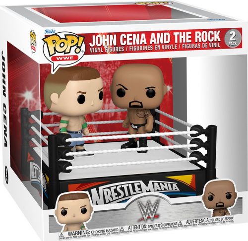 WWE POP! Vinylová figurka WWE - John Cena and The Rock Sberatelská postava standard