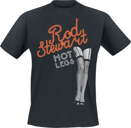 Rod Stewart Hot Legs Tričko černá
