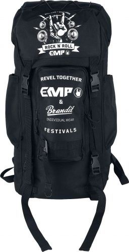 EMP Special Collection Ruksak EMP X Brandit - Festival Batoh černá