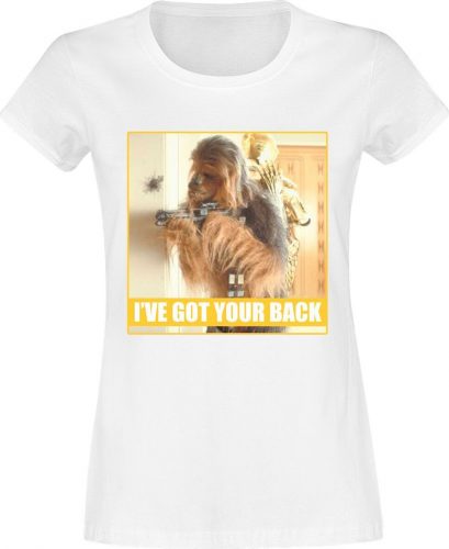 Star Wars I've Got Your Back Dámské tričko bílá