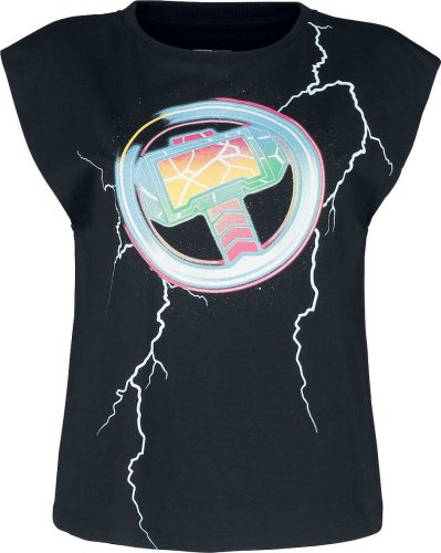 Thor Love And Thunder Lightning Dámský top černá