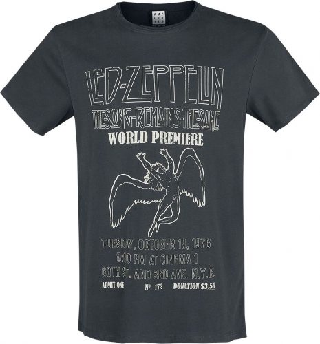 Led Zeppelin Amplified Collection - Remains The Same Tričko charcoal