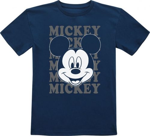 Mickey & Minnie Mouse Kids - Mickey Mickey detské tricko námořnická modrá
