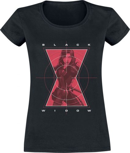 Black Widow Target Dámské tričko černá