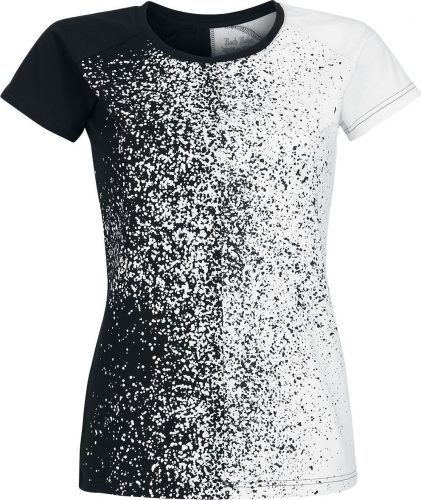 Rock Rebel by EMP T-Shirt Black 'n White Dámské tričko cerná/bílá