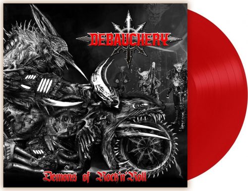 Debauchery Demons of Rock'n'Roll LP červená