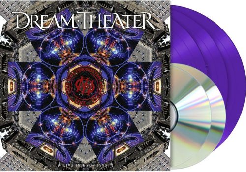 Dream Theater Lost not forgotten archives: Live in NYC - 1993 3-LP & 2-CD barevný
