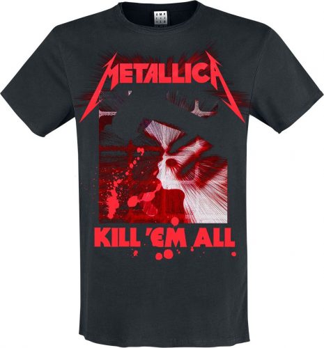 Metallica Amplified Collection - Kill 'Em All Tričko černá