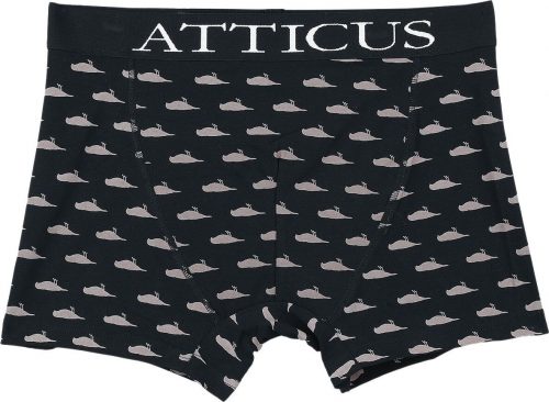 Atticus All Over Fitted Boxer Boxerky černá