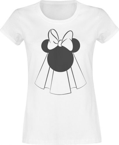 Mickey & Minnie Mouse Bride Dámské tričko bílá