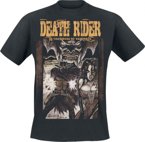 Death Rider In The House Of Vampires Tričko černá