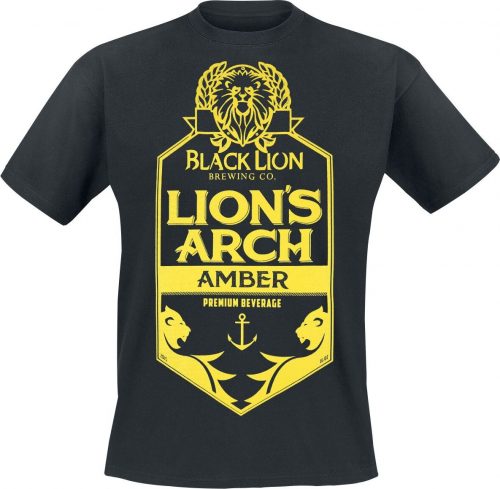 Guild Wars 2 - Lion's Arch Amber Tričko černá