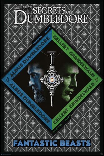 Fantastic Beasts Phantastische Tierwesen 3 - Dumbledore vs Grindelwald plakát vícebarevný