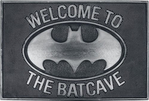 Batman Enter The Batcave Rohožka cerná/šedá