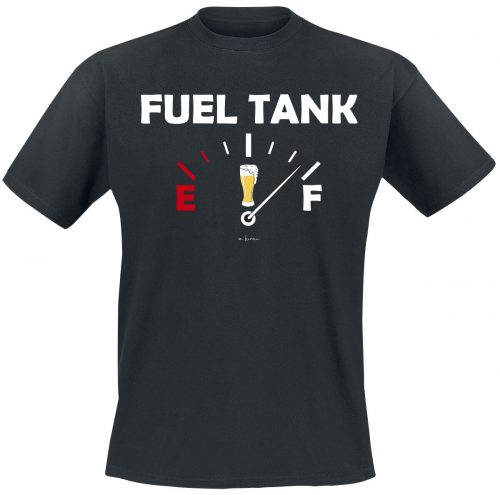 Alcohol & Party Fuel Tank Tričko černá