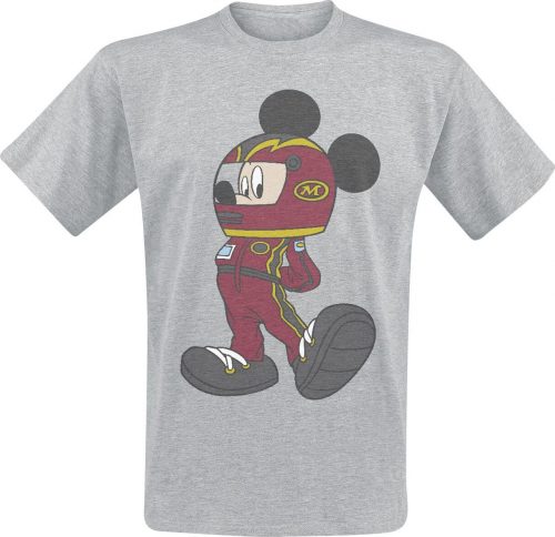 Mickey & Minnie Mouse Racecar Driver Tričko šedá