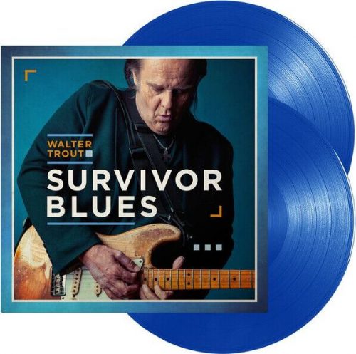 Walter Trout Survivor Blues 2-LP modrá