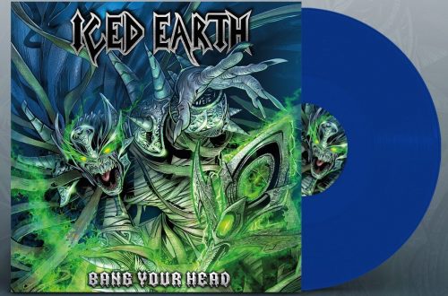 Iced Earth Bang Your Head 2-LP modrá