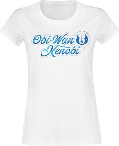Star Wars Obi-Wan Kenobi Dámské tričko bílá