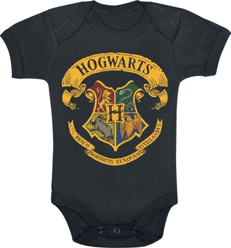 Harry Potter Kids - Hogwarts Crest body černá
