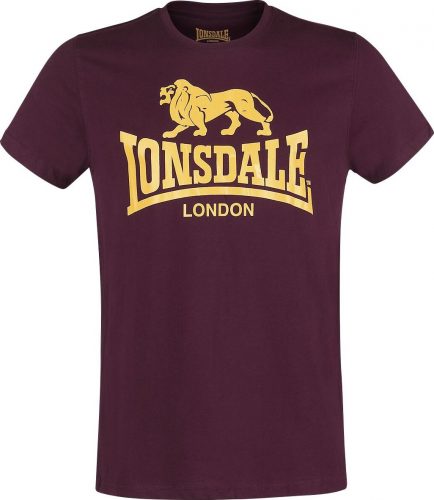 Lonsdale London Logo Tričko červená
