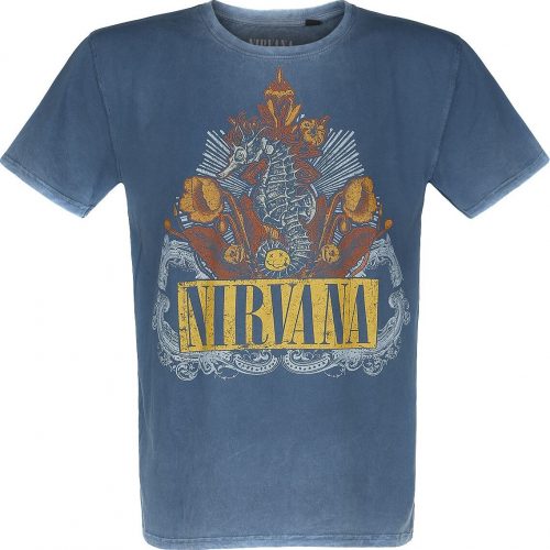 Nirvana Seahorse Stone Tričko námořnická modrá