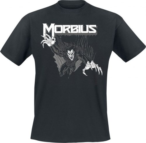 Morbius Comics Morbius Mono Jump Tričko černá