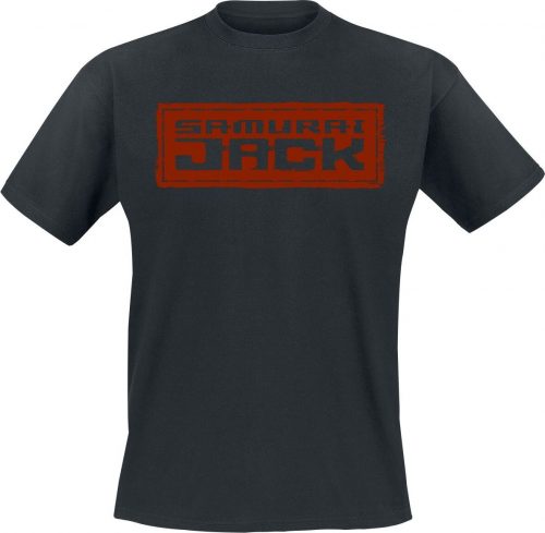 Samurai Jack Logo Tričko černá