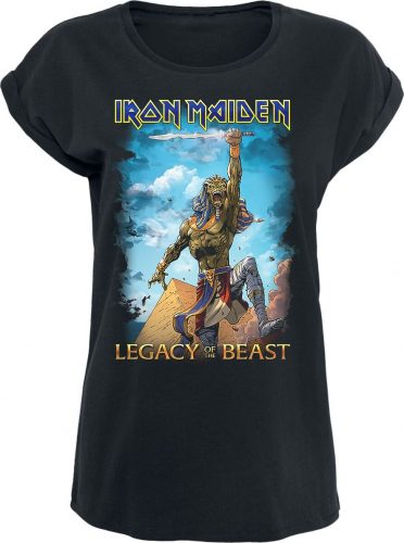 Iron Maiden Pharaoh Dámské tričko černá
