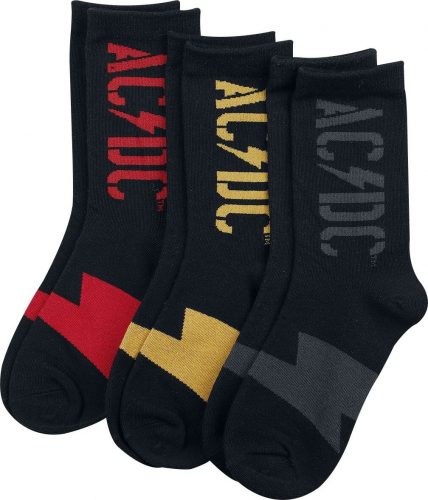 AC/DC PWR UP - Logo Ponožky vícebarevný