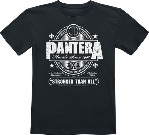 Pantera Metal-Kids - Stronger Than All detské tricko černá