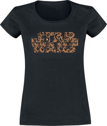 Star Wars Cheetah Logo Dámské tričko černá