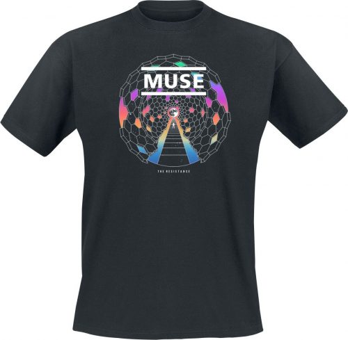 Muse Resistance Moon Tričko černá