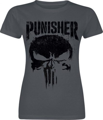 The Punisher Big Skull Dámské tričko šedá