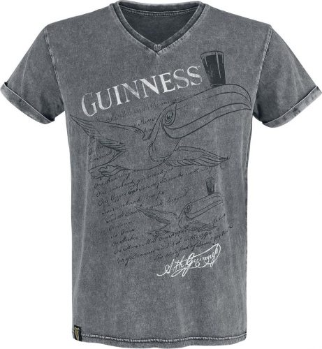 Guinness Tukan Tričko světle šedá