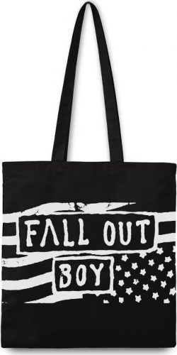 Fall Out Boy Flag Taška pres rameno cerná/bílá