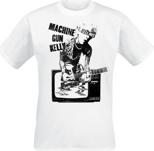 Machine Gun Kelly MGK TV Sellout Tričko bílá