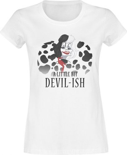 Disney Villains Cruella de Vil Dámské tričko bílá