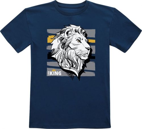 The Lion King Kids- King detské tricko tmavě modrá