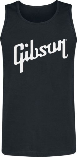 Gibson White Logo Tank top černá