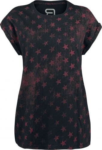 RED by EMP Dámské tričko s rozšířenými rameny Dámské tričko černá