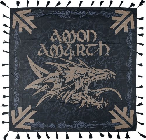 Amon Amarth EMP Signature Collection Šátek/šála cerná/hnedá